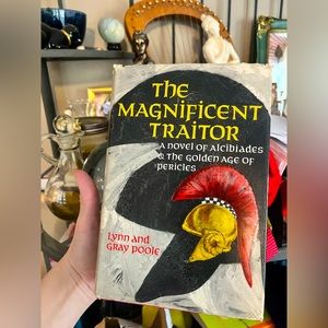 Vtg 1968 Ancient Greek Hardback Novel of Alcibiadas & The Golden Age of Pericles